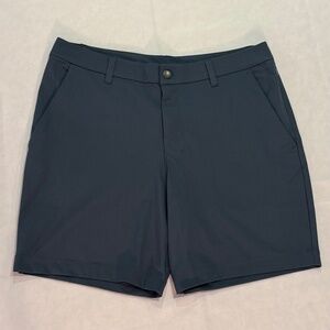 LULULEMON ABC CLASSIC-FIT SHORT 7” /  WAIST: 32 / IRON BLUE